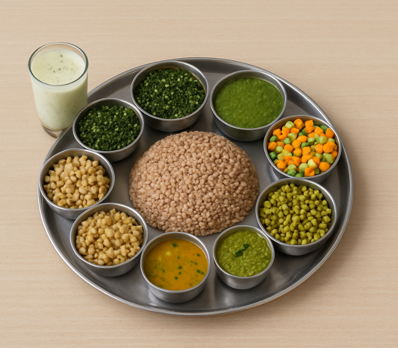 Detox & Digestion lunch thali