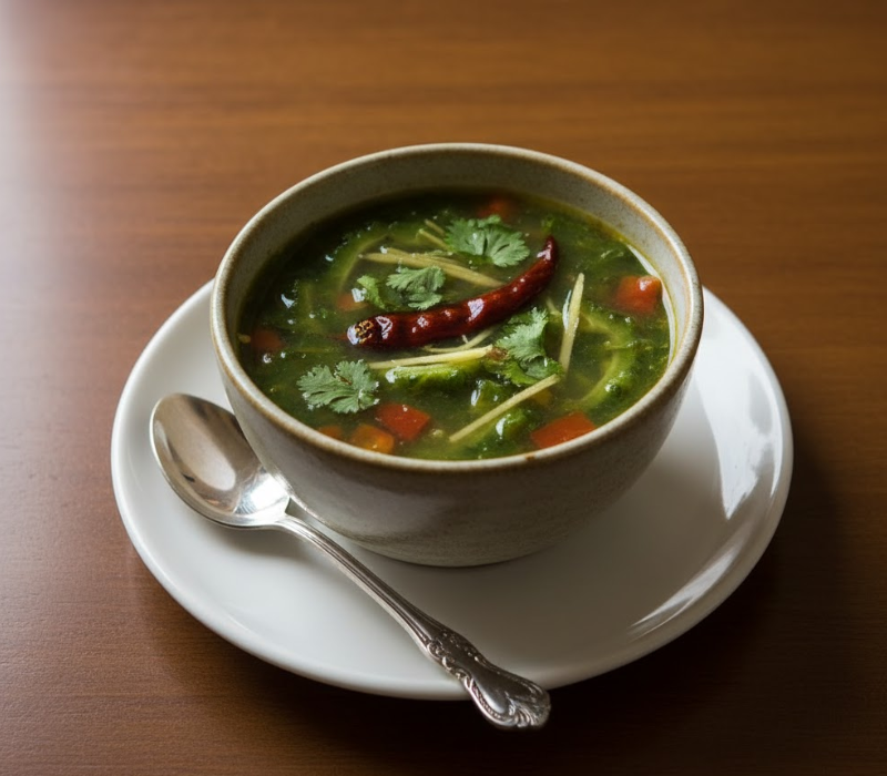 Pavakkai Soup Shot