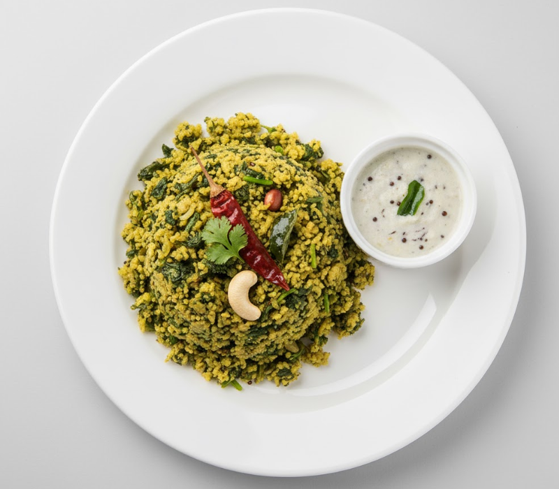 Keerai Masala Upma